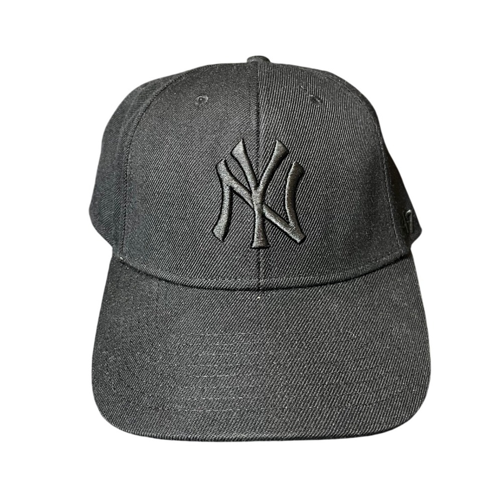 '47 Brand New York Yankees Hat Mens OSFA Black MLB Baseball Cap Adjustable